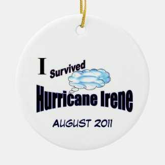 I Survived Hurricane Irene Ornament