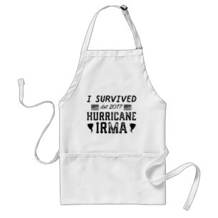 I Survived Hurricane Irma Standard Apron