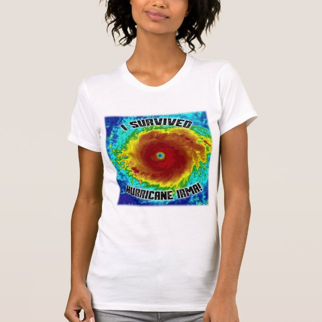 I Survived Hurricane Irma T-Shirt (Front)
