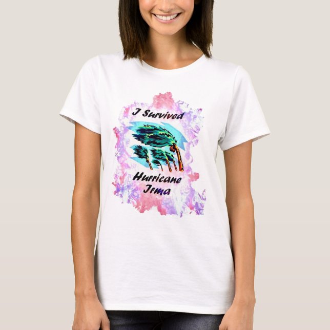 I Survived Hurricane Irma T-Shirt (Front)
