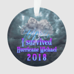 I survived Hurricane Michael Ornament
