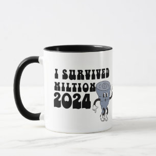 I Survived Hurricane Milton Retro Style 2024 Mug