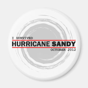 I Survived Hurricane Sandy Magnet
