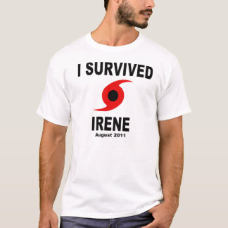 I SURVIVED IRENE August 2011 T-Shirt