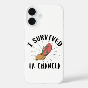 I Survived La Chancla - Mexican Mother Funny Joke iPhone 16 Case