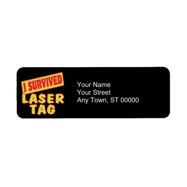 I SURVIVED LASER TAG (Front)
