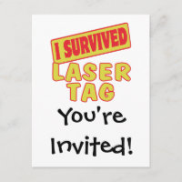 I SURVIVED LASER TAG