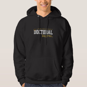 I Survived My Dads Doctoral Degree Graduation PhD Hoodie