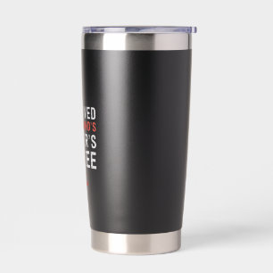 I Survived My Husband's Master's Degree Graduation Insulated Tumbler