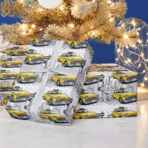 I Survived My Trip To Nyc (Custom All Text) Wrapping Paper
