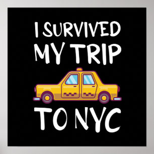 I Survived My Trip To NYC Poster