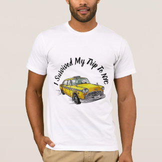 I Survived My Trip to NYC Shirt Yellow Taxi