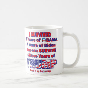 I survived Obama and Biden Coffee Mug