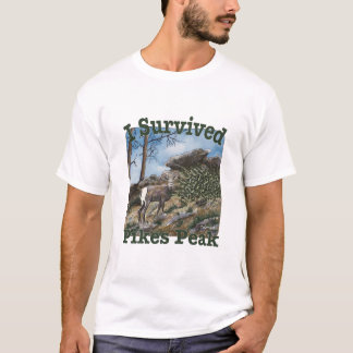 I Survived Pikes Peak, Colorado T-Shirt