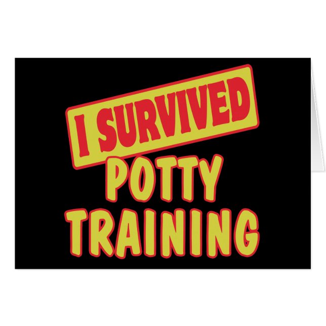 I SURVIVED POTTY TRAINING (Front Horizontal)