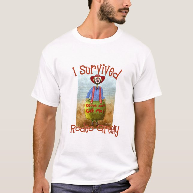 I Survived Rodeo Greely, Colorado T-Shirt (Front)