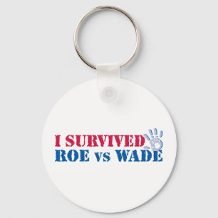 I survived Roe vs Wade (hand) Key Ring