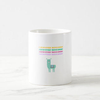 I survived 'Rona 2020 Llama Coffee Mug