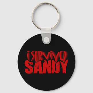 i survived SANDY Key Ring