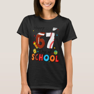I Survived Sixty Seven Days Of School Funny Baseba T-Shirt