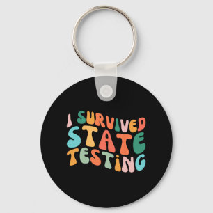 I Survived State Testing Design Student State Test Key Ring