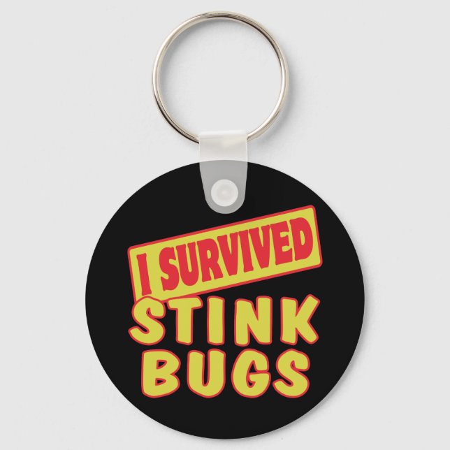I SURVIVED STINK BUGS KEY RING (Front)