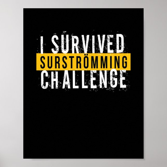 I Survived Surstroemming Poster (Front)