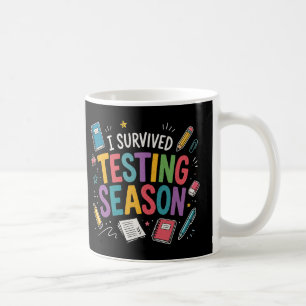 I Survived Testing Season School Humour Coffee Mug