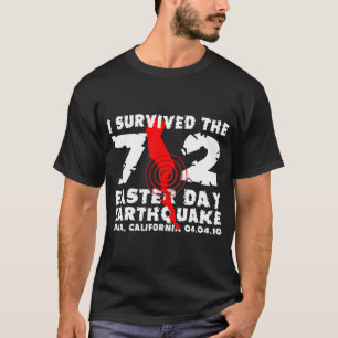 I Survived The 7.2 Easter Day Earthquake T-Shirt