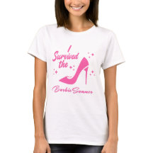 I Survived the Barbie Summer T-Shirt | Retro Pink
