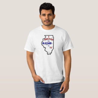 I SURVIVED THE BLIZZARD OF 78 T-Shirt