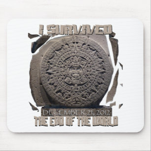 I SURVIVED THE END OF THE WORLD 2012 MOUSE PAD