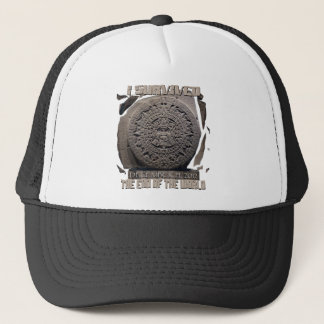 I SURVIVED THE END OF THE WORLD 2012 TRUCKER HAT