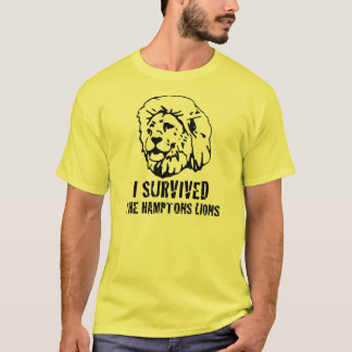 I Survived the Hamptons Lions T-Shirt