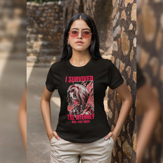 I Survived the Internet Now I Fact Check Funny T-Shirt