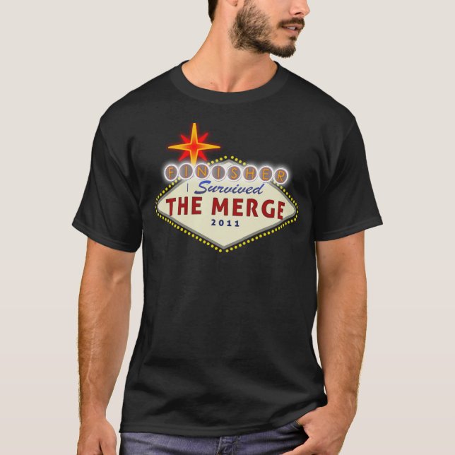 I Survived The Merge T-Shirt (Front)