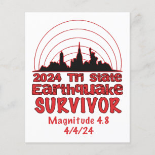 I Survived the NYC Earthquake Quake Tri State 2024