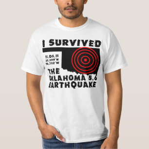 I Survived the Oklahoma Earthquake T-Shirt