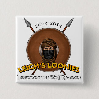 I Survived The Re-Read 15 Cm Square Badge