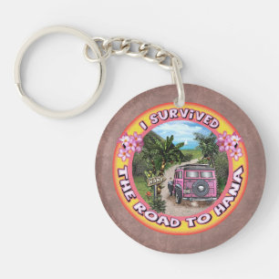 I survived the Road to Hana Key Ring