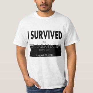 I Survived the Total Solar Eclipse Traffic T-Shirt