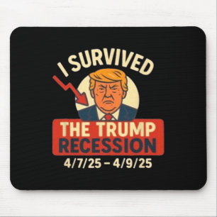 I Survived The Trump Recession4725-4925 Mouse Pad