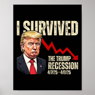 I Survived The Trump Recession 4725 4925 Trump Rec Poster