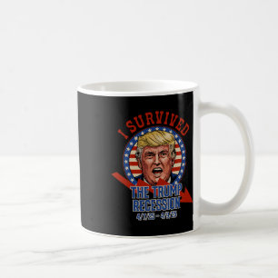 I Survived The Trump Recession 4 7 25 - 4 9 25 1 Coffee Mug