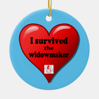 I Survived the Widowmaker Ceramic Ornament