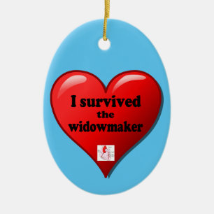 I Survived the Widowmaker Ceramic Tree Decoration