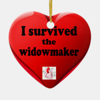 I Survived the Widowmaker Ceramic Tree Decoration