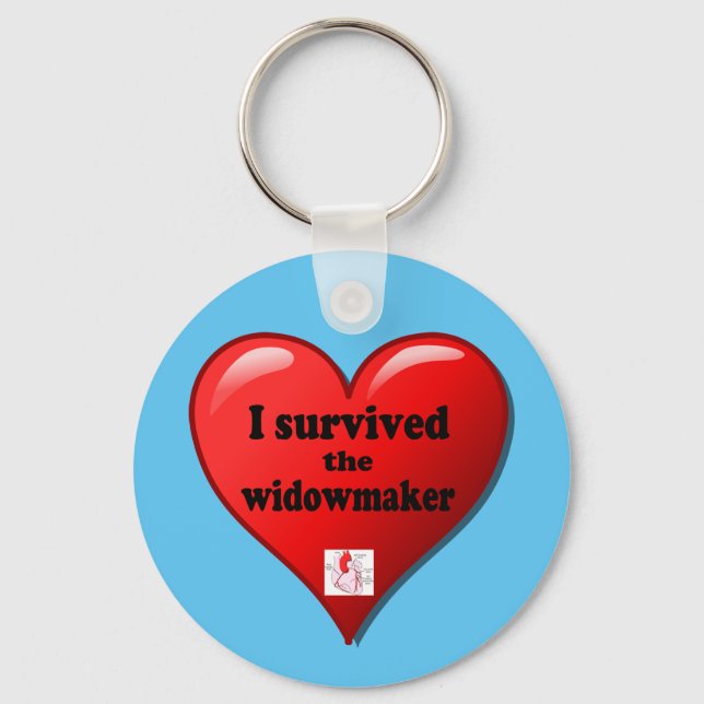 I Survived the Widowmaker Key Ring (Front)
