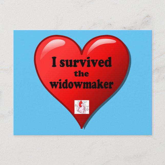 I Survived the Widowmaker Postcard (Front)