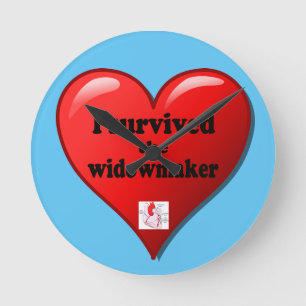 I Survived the Widowmaker Round Clock